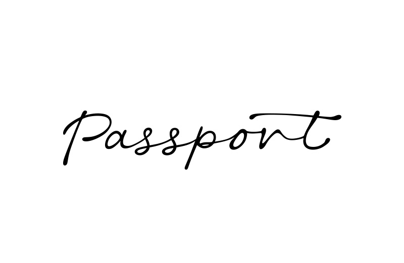 passport　ヴァンダラストの冊子本